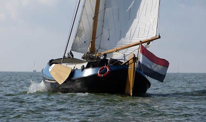 Elisabeth  unter Segeln