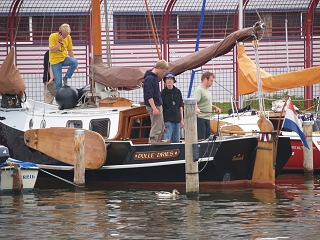 Zeeschouw Dolle Dries   unterwegs