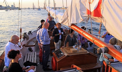 Kikkerkoning  op Sail Amsterdam