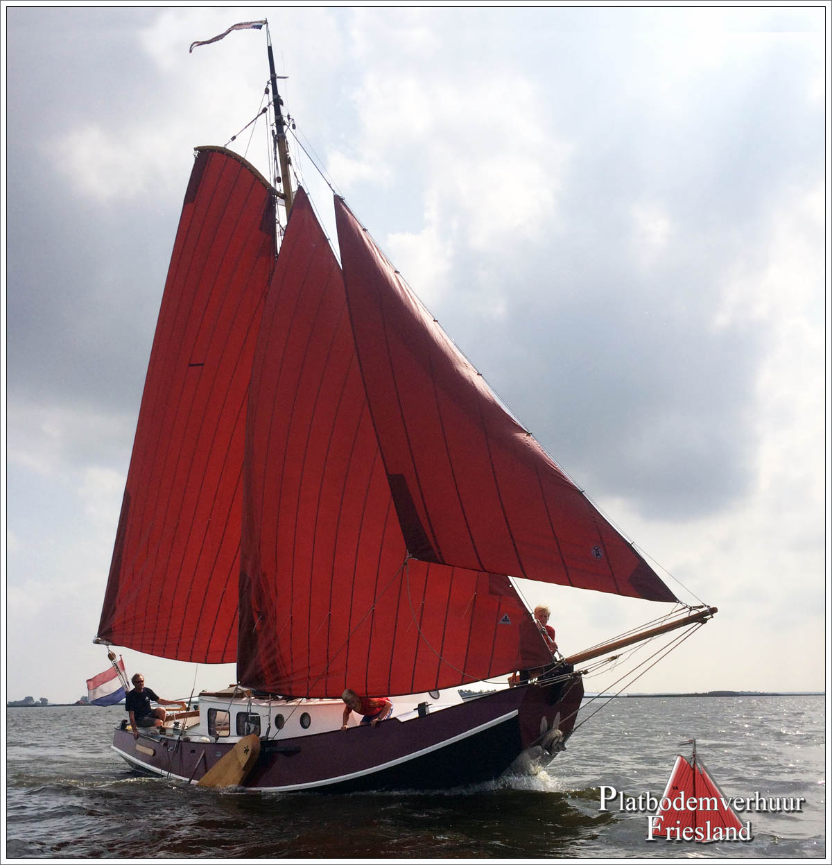 Zeeschouw TRIJEMANSKIP 3-5 personen